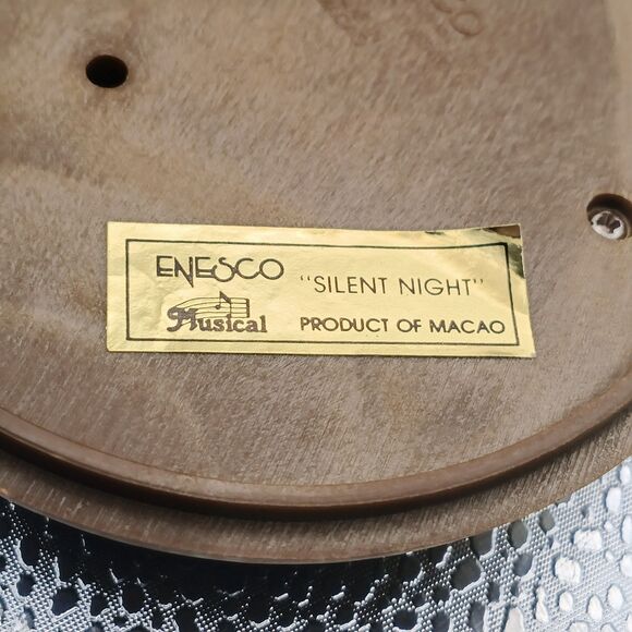 Vintage ANRI Italy Angel Music Box Ornament on Stand AS IS (Music is Sporadic) - Picture 8 of 8